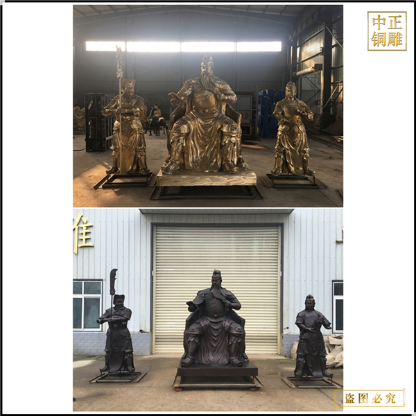 鑄造關公銅像