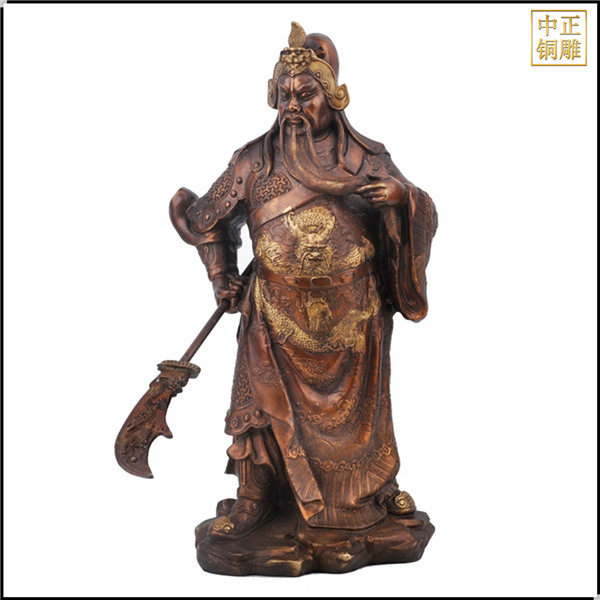 握刀捋胡子關(guān)公銅像鑄造.jpg 握刀捋胡子關(guān)公銅像鑄造.jpg